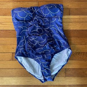 Boden strapless one-piece